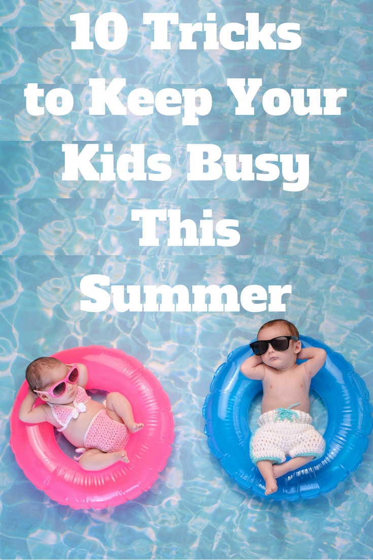 Want to know how to keep your kids busy this summer? Here are 10 ways to keep your kids entertained.
