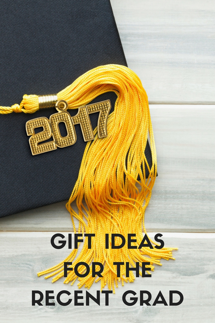 Graduation gift ideas for the recent grad from high school or college.