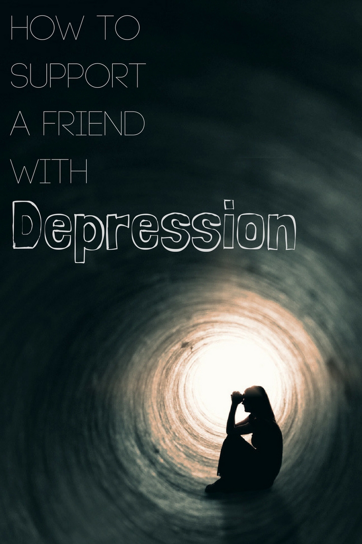 How to support a friend with depression. A great tip to help.
