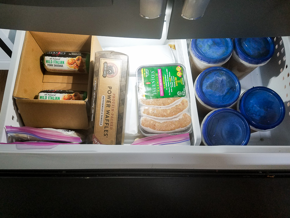 How to Organize a Drawer Freezer allmomdoes