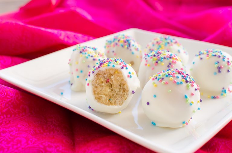NoBake Cake Balls AllMomDoes