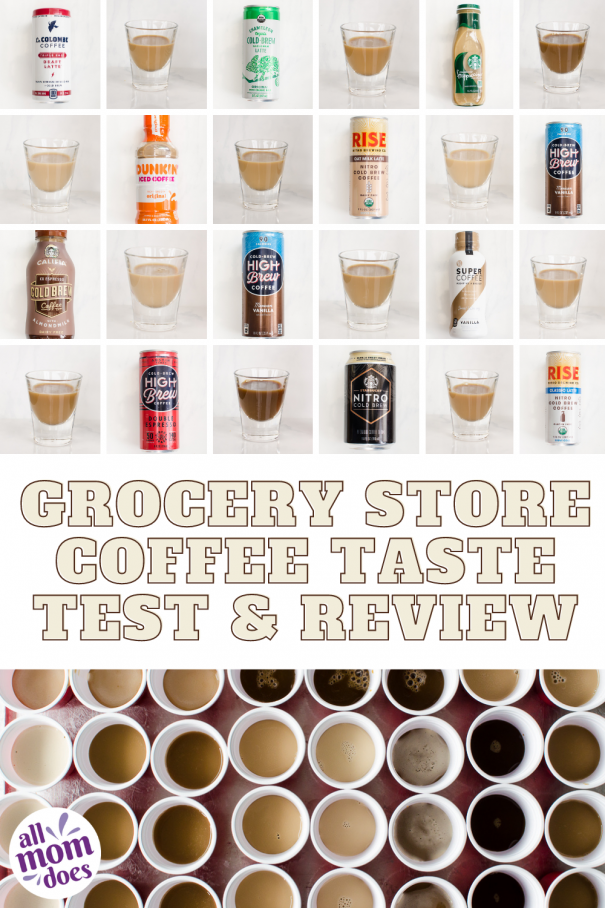 SingleServe Canned and Bottled Coffee Taste Test & Review AllMomDoes