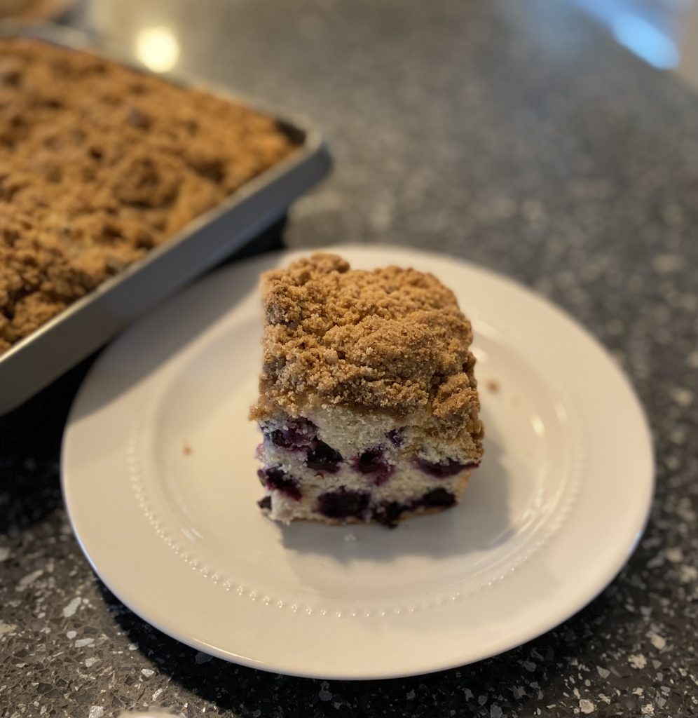 Gluten Free Blueberry Coffee Cake AllMomDoes