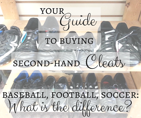 football and baseball cleats